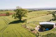 Far-reaching views out to Dartmoor National Park surround this Unique Hideaway.