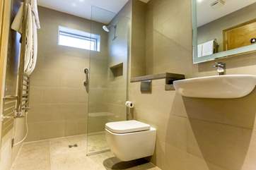 Bedroom 2 has a fabulous en suite wet-room.