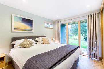 Just one of the comfortable bedrooms, all furnished with super-king size beds.