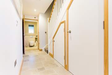 The hallway.