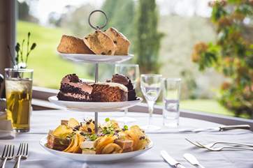 Head over to the hotel for any meal, perhaps sample their tasty afternoon tea.