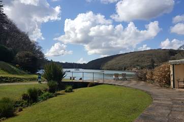 Lounge by the water, watching the wildlife pass you by.