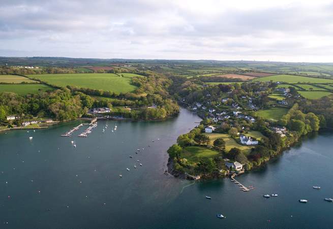 Enjoy exploring the banks of The Helford.