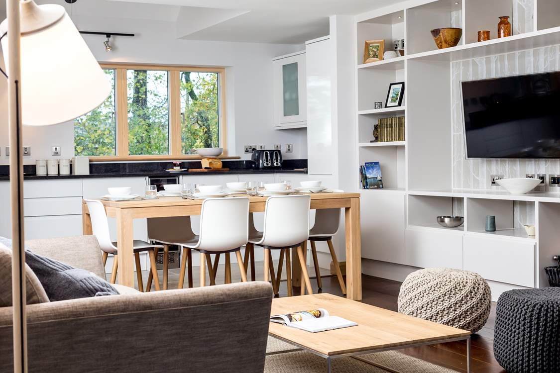 Open plan living at its best.