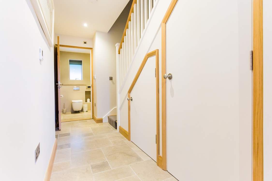 The ground floor hallway.