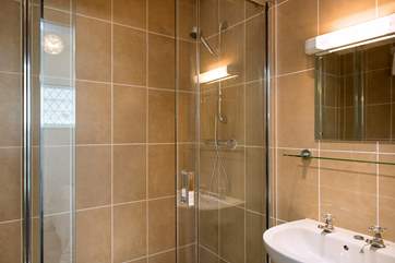 The stylish en suite shower-room in Bedroom 2.