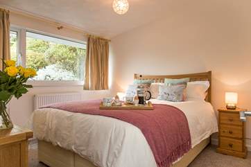 Bedroom 3 can be made up as either a double bed or twin beds.