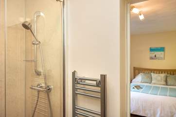 The en suite shower-room in Bedroom 1.