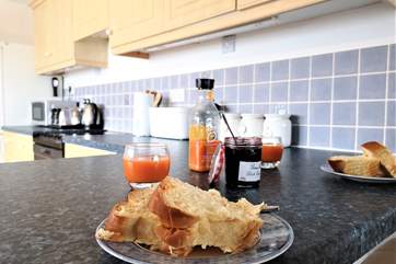 Enjoy morning breakfast while watching the sun rise in Seaview.