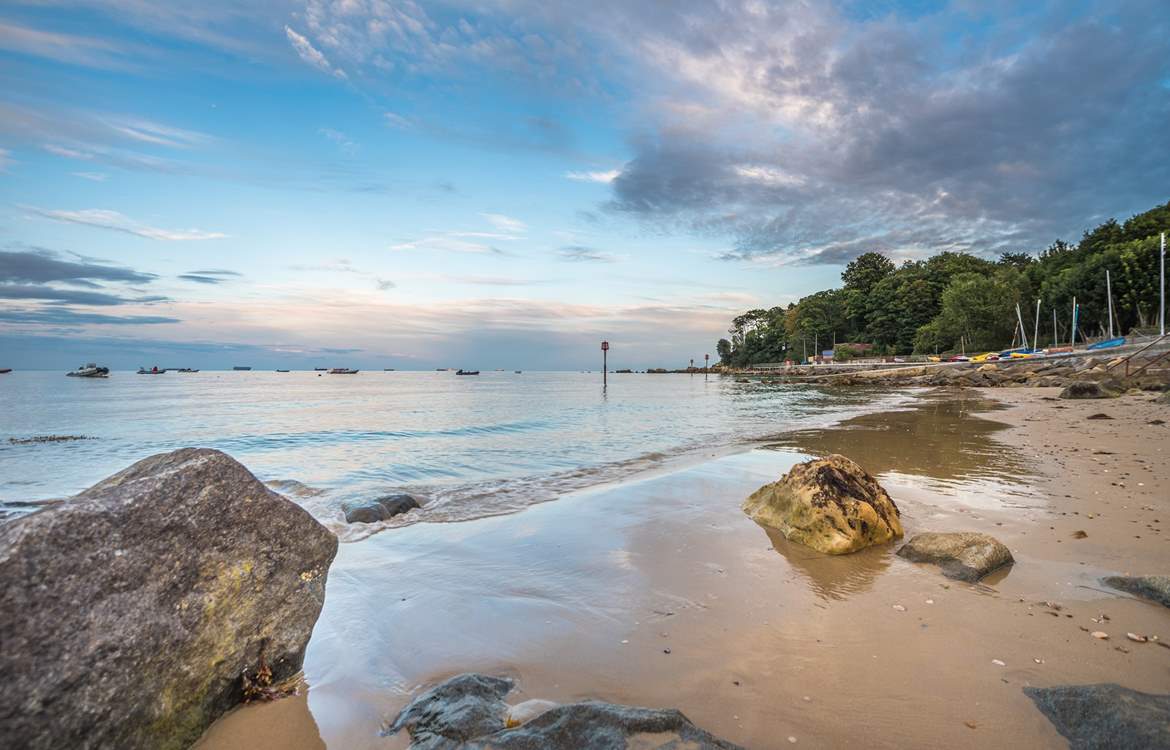 Beautiful Seagrove Bay awaits you.