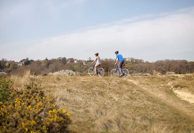 Explore the island's walking a cycling trails.
