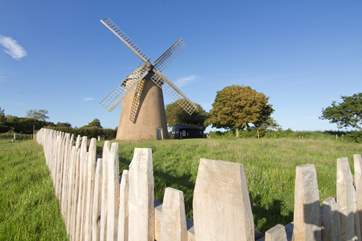 Bembridge Windmill, a short drive away.