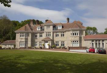 The exterior of the Manor House.