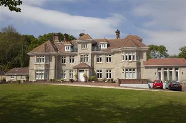 The exterior of the Manor House.