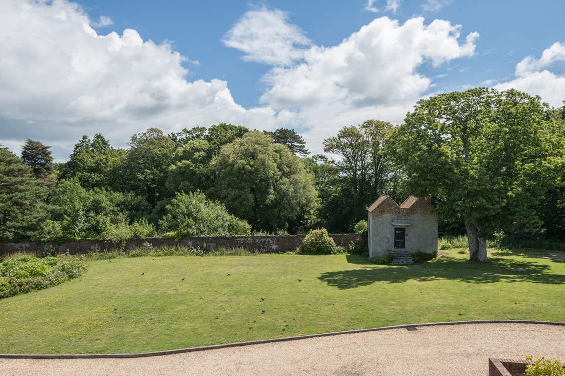 Views of the communal grounds.