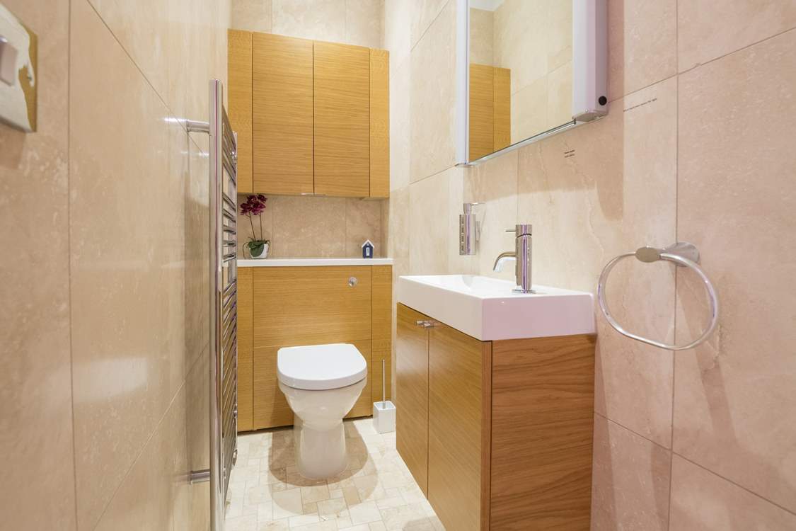The downstairs cloakroom.