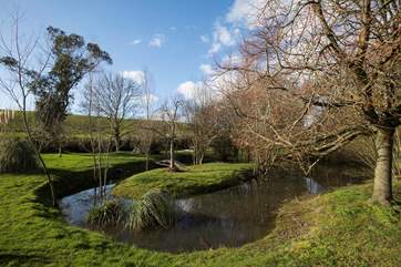 Bagwich Barn is in a private complex in the countryside, the gardens within have been beautifully landscaped.