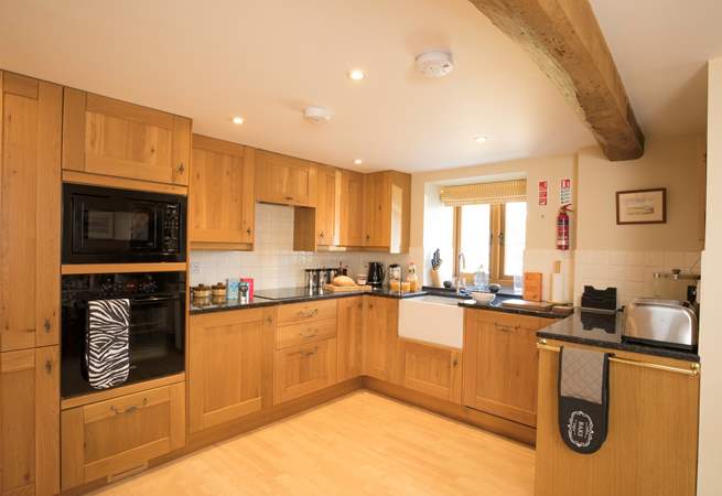 The fully equipped kitchen is likely to have everything you will need.
