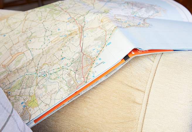 The ordinance surveyors map is the perfect way to plan your visit.
