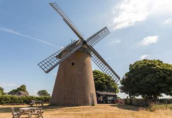 The nearby Bembridge Windmill is the last surviving windmill on the Isle of Wight.