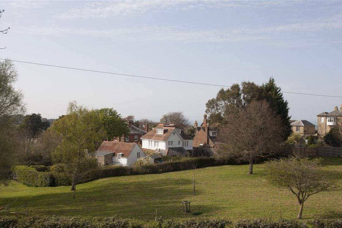 The view from the balcony.