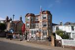 The Seaview Hotel with Bar and Restaurant located on Seaview High Street. 