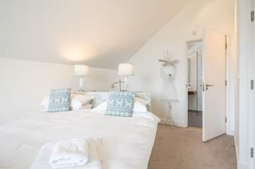 The main bedroom on the first floor with en suite Shower-room.