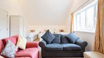 ...with additional living area, is a comfortable place for the little (or not so little) ones to relax...