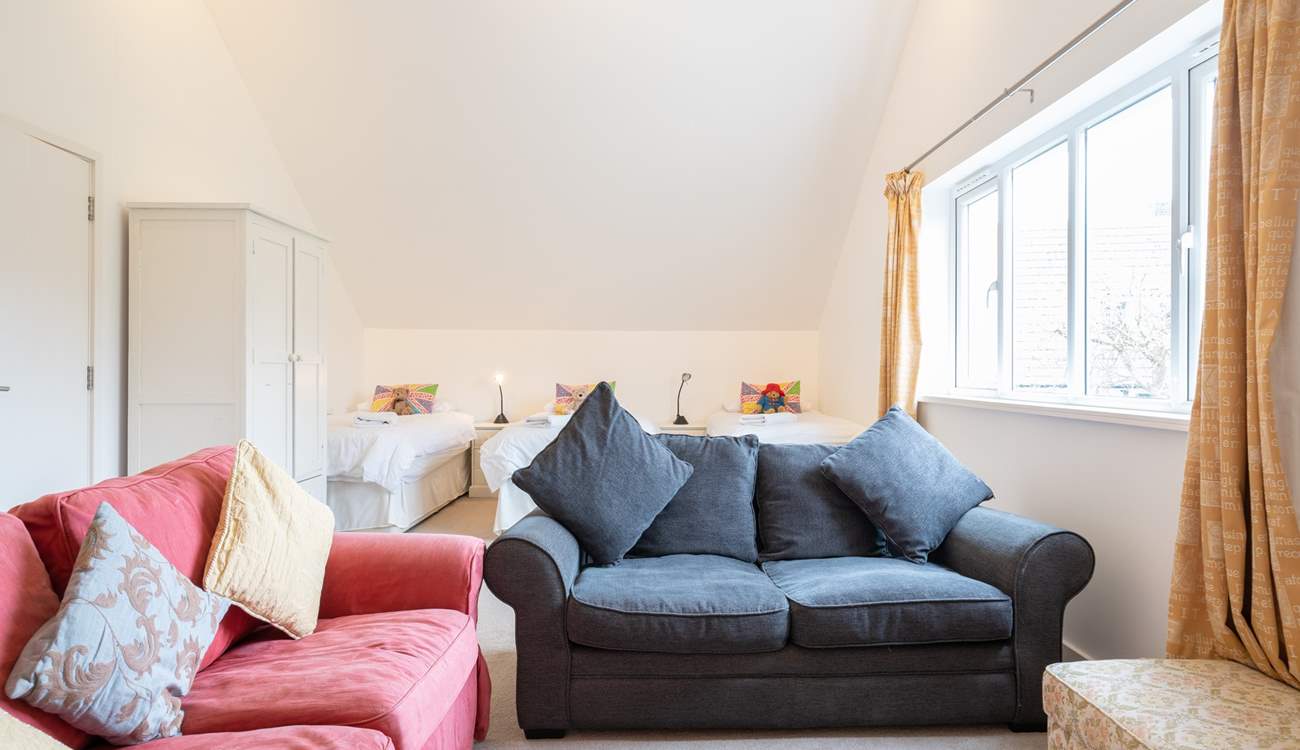 ...with additional living area, is a comfortable place for the little (or not so little) ones to relax...