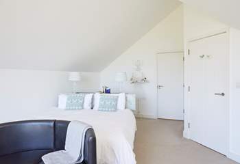 The main bedroom complete with an en suite. 