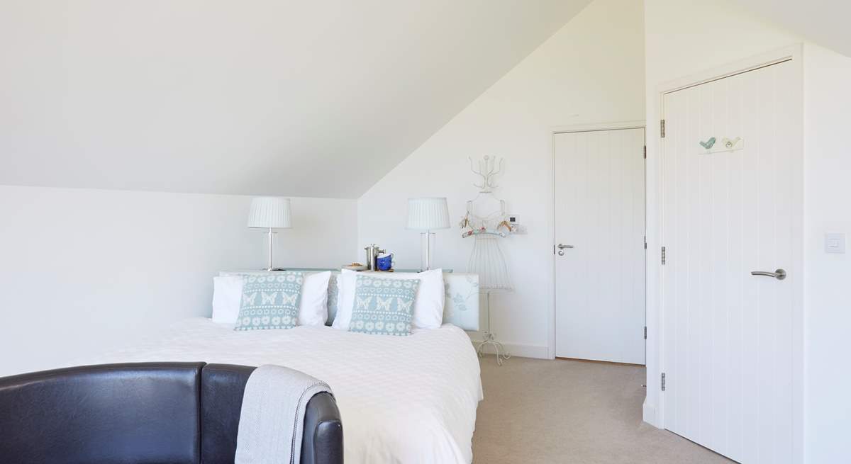 The main bedroom complete with an en suite. 