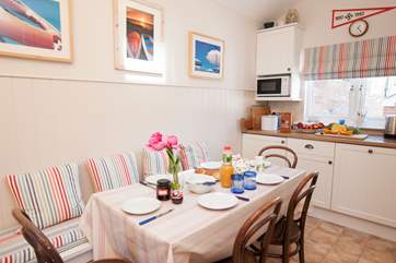 Gather everyone around the table and enjoy a lovely meal together.
