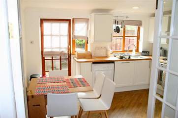 The kitchen is well-equipped with everything you are likely to need while on holiday.
