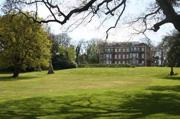 The lovely grounds of Springfield Court.