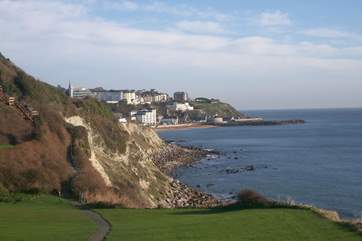 Ventnor offers many walks with breath-taking views.