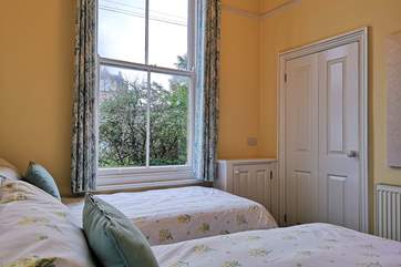 Bedroom three with twin beds...