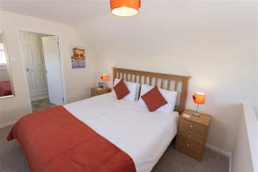 The first floor double bedroom.