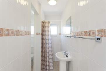 The ground floor wet-room.