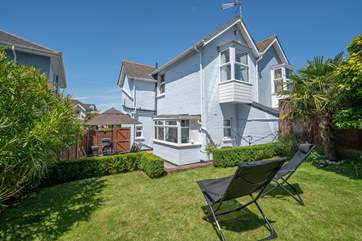 The garden area is a real sun trap on those summer months.