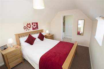 Comfortable double bedroom.