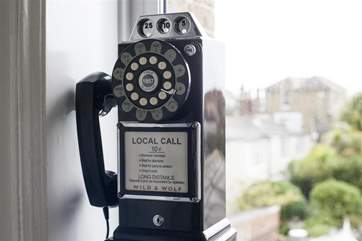 No calls please, we are on holiday!