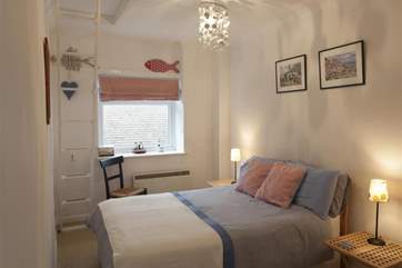 The second double room is at the rear of the apartment.