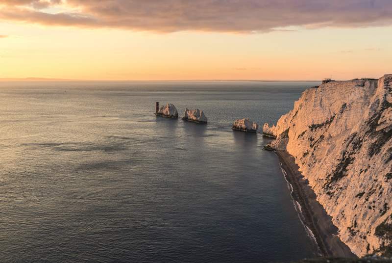 The Needles are one of the Isle of Wight's most famous landmarks.