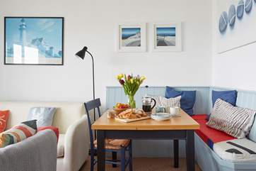 Enjoy breakfast before an exciting day exploring.