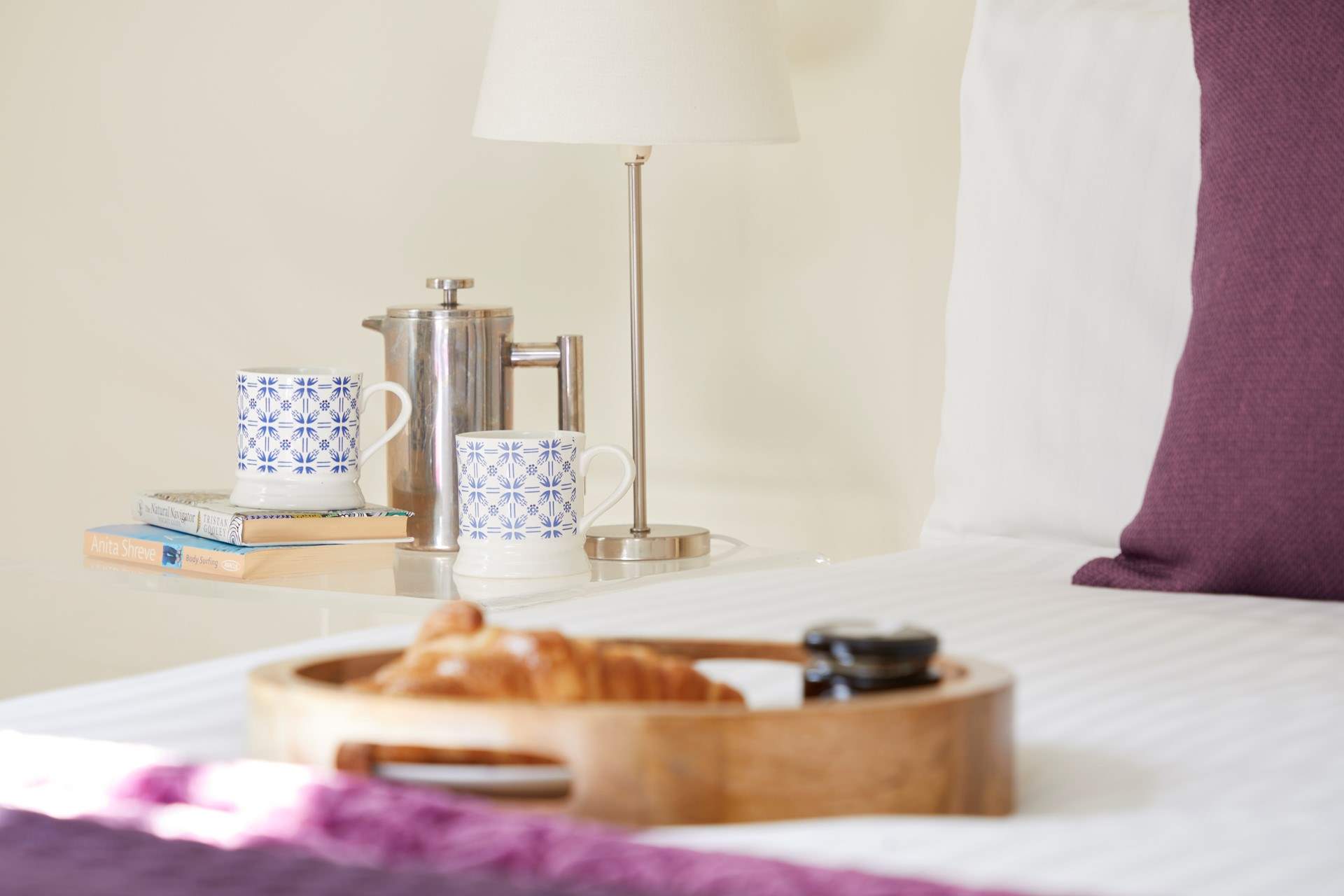 Take breakfast in bed.