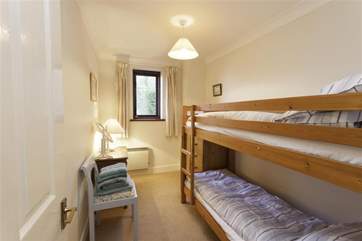 The bunk-room is ideal for children.