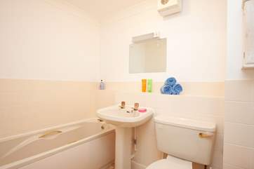 The second bathroom is en suite.