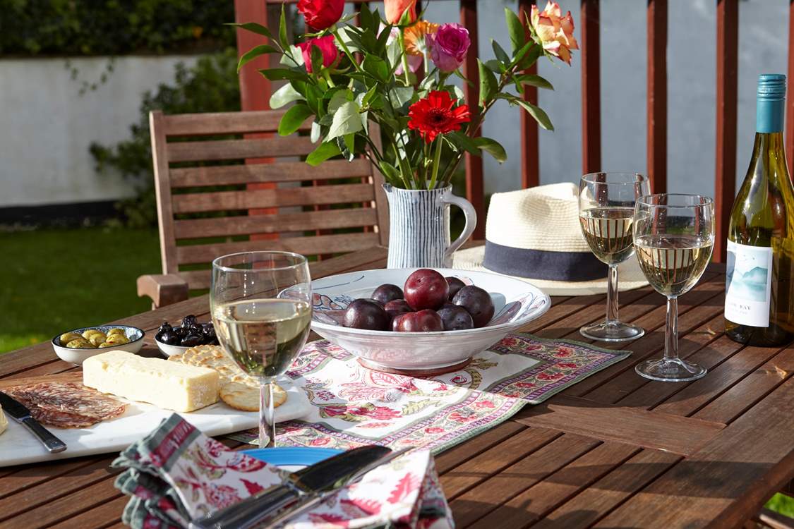 Enjoy the outside space at 30 Seaview Bay.