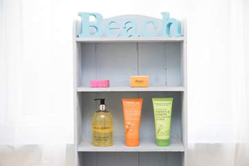 Freshen up after a day at the beach.