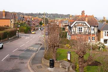 The apartment is located in the quiet village of Seaview.